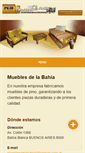 Mobile Screenshot of mueblesdelabahia.com